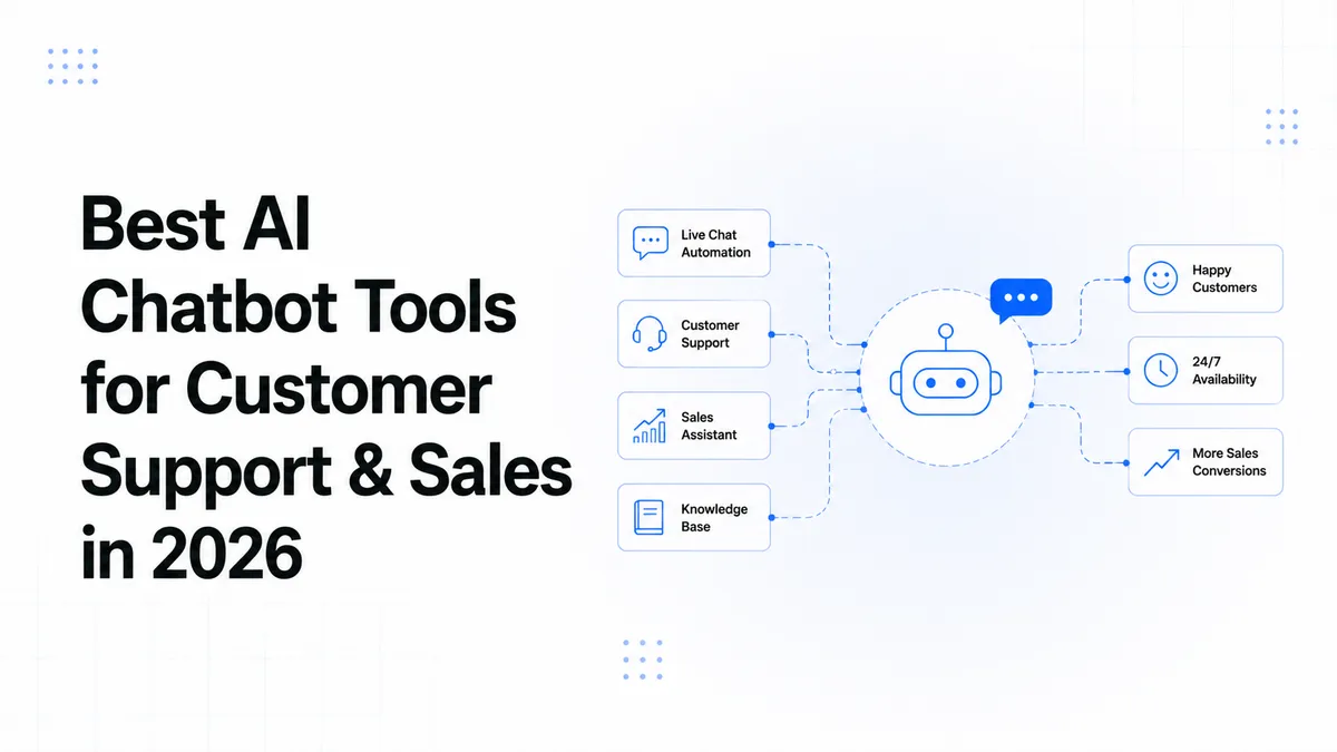 Best AI Chatbot Tools for Customer Support & Sales in 2026
