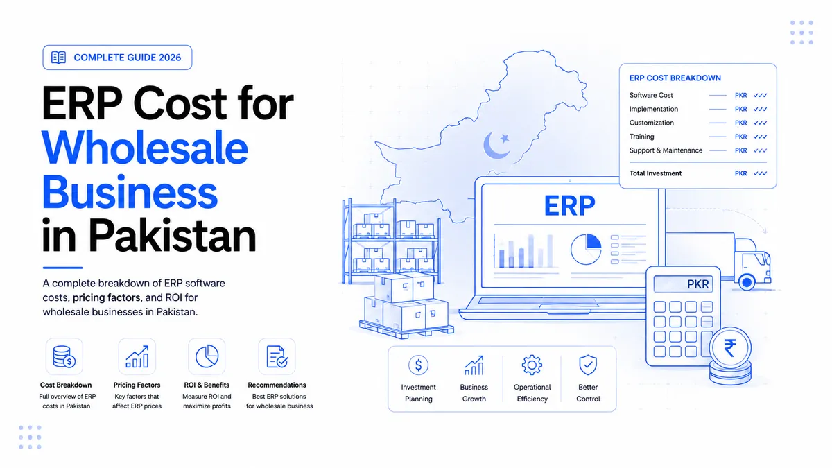 ERP Cost for Wholesale Business in Pakistan