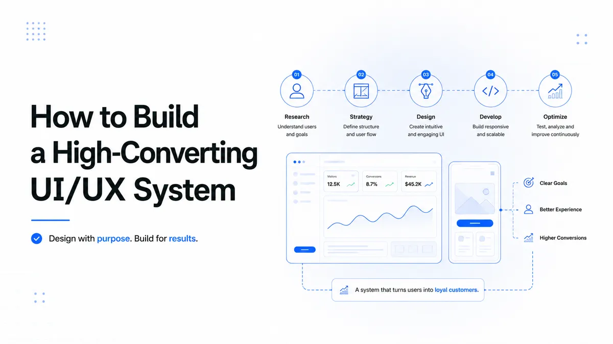 How to Build a High Converting UI/UX System