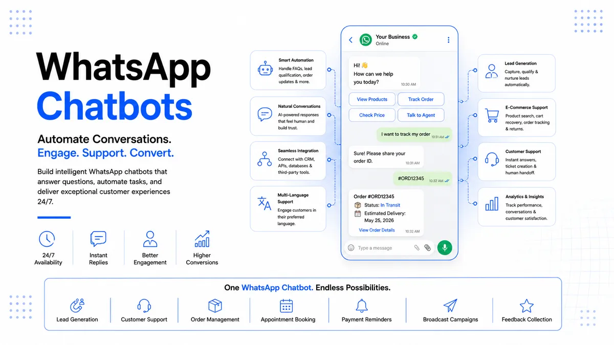 WhatsApp Chatbots: What They Actually Do | Stuck Media