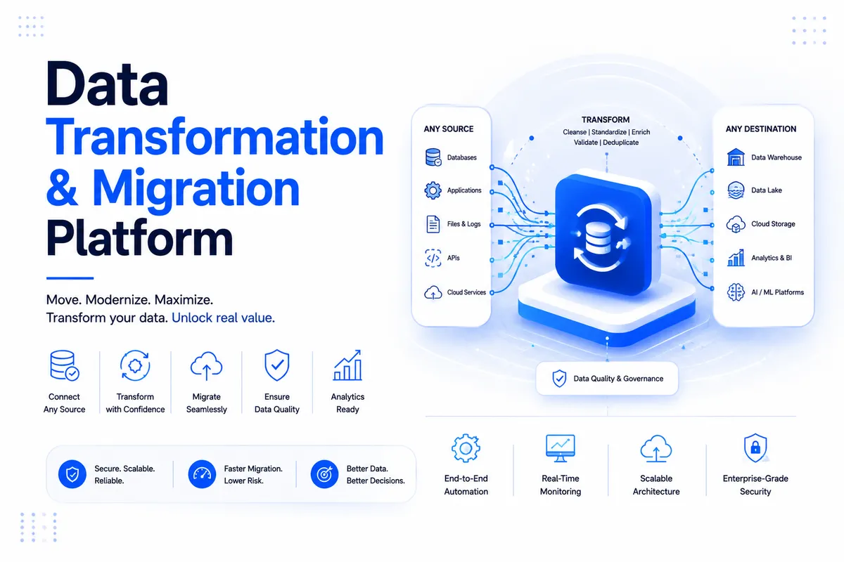 Data Transformation & Migration Platform for Wholesale Businesses