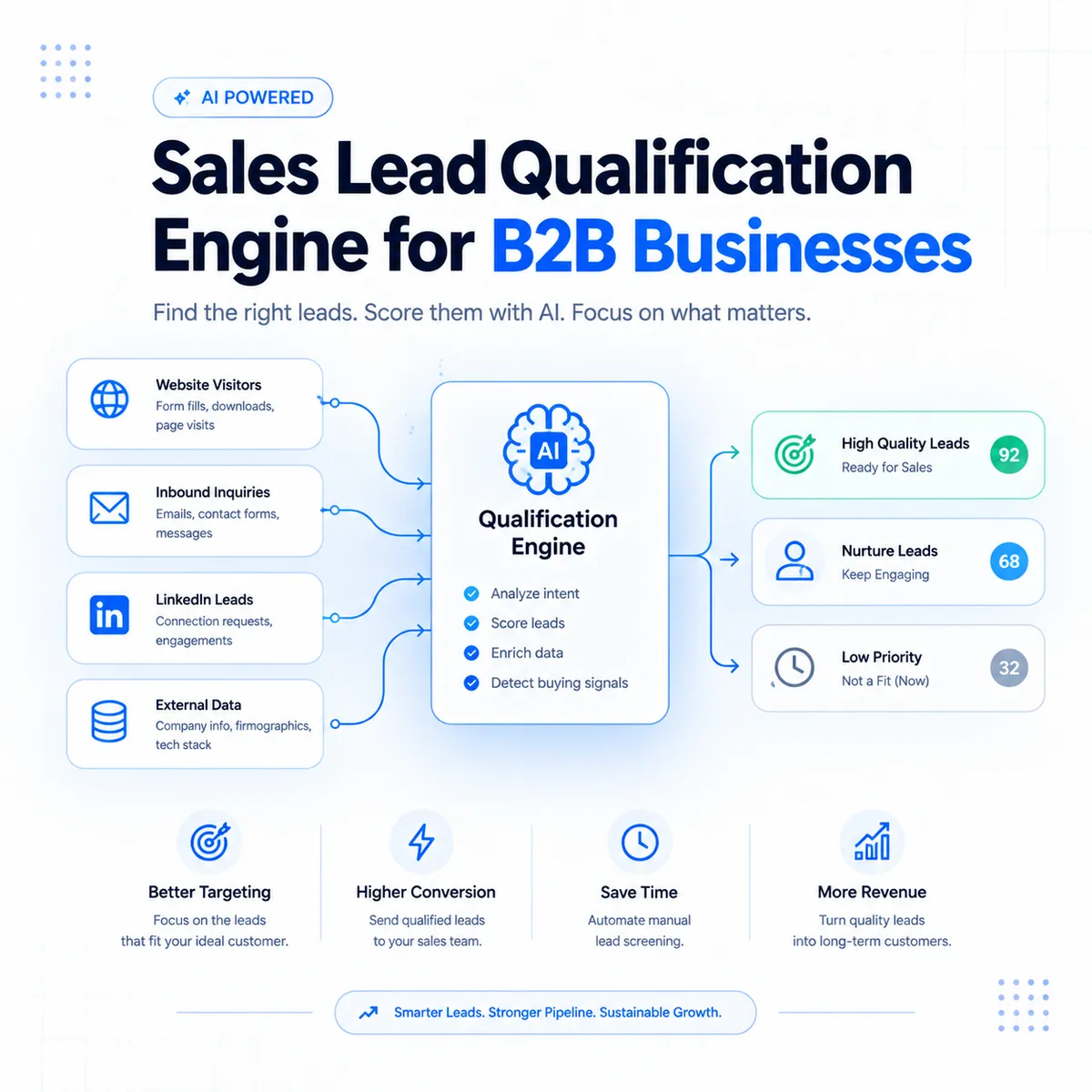 Sales Lead Qualification Engine for Wholesale & B2B